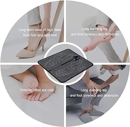 EMS Foot Massager Mat soothes feet!