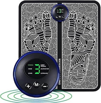 EMS Foot Massager Mat soothes feet!