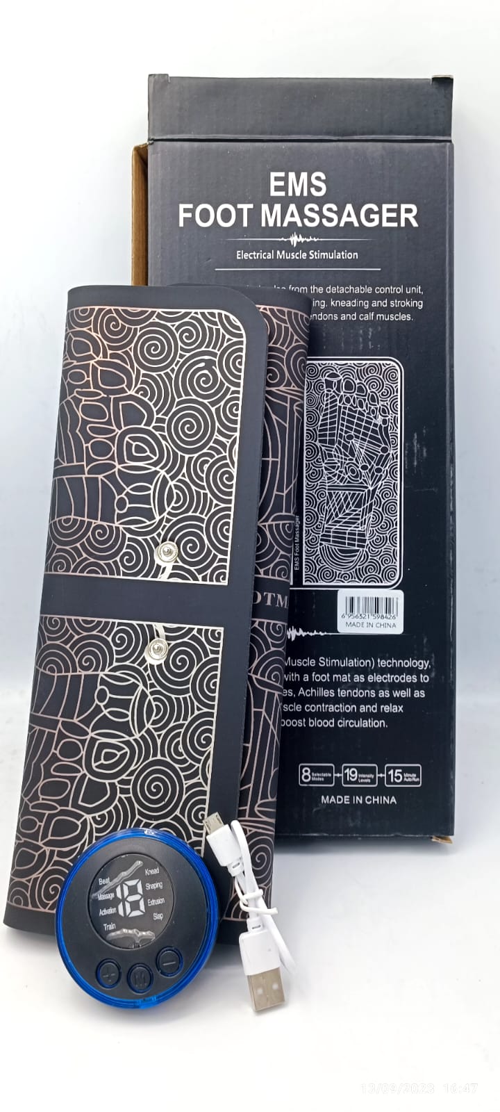EMS Foot Massager Mat soothes feet!