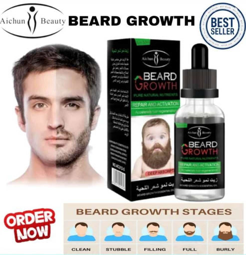 Nourish and style with Natural Men Beard Oil